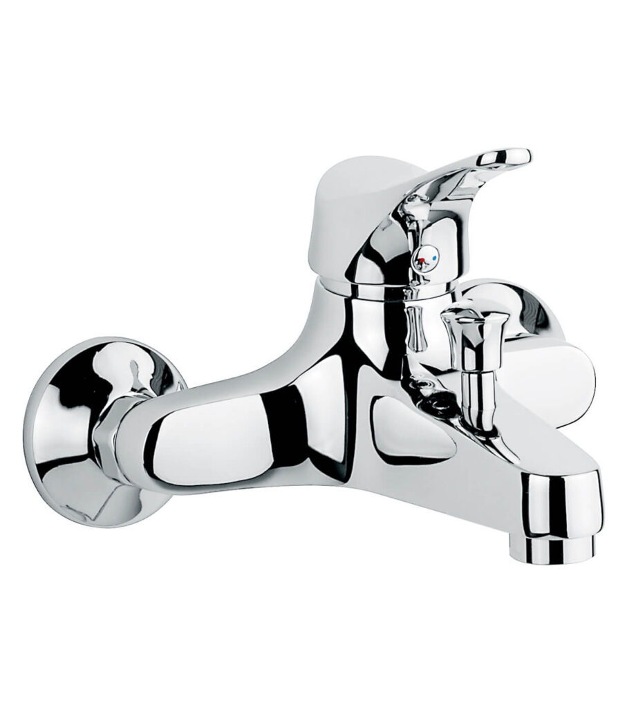 Wannenarmatur Emmevi Zeus 3001Z, Chrom, Nur Armatur Wannenarmatur Emmevi Zeus 3001Z