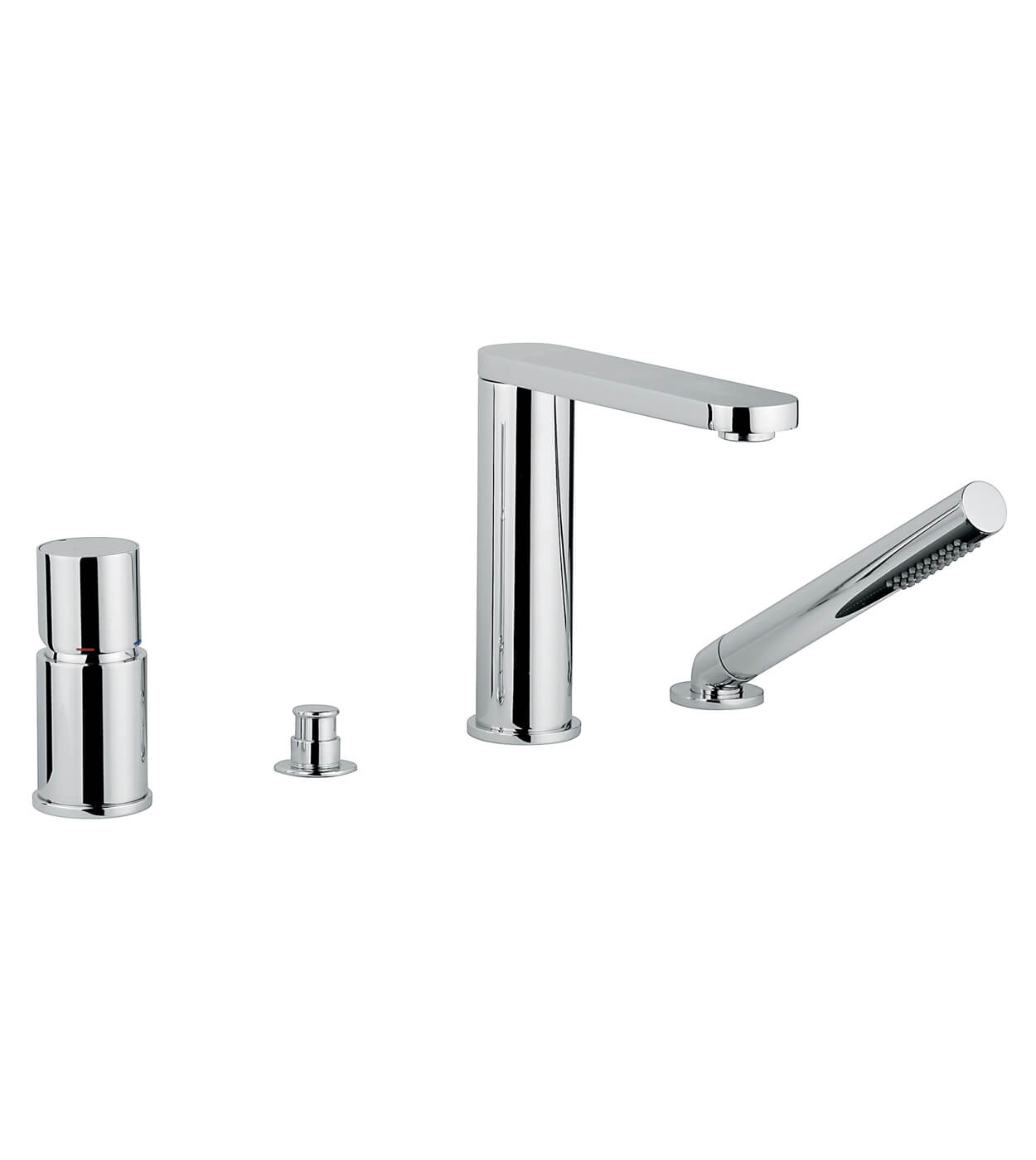 Wannenrandarmatur Emmevi Ade 78120, 4-Loch