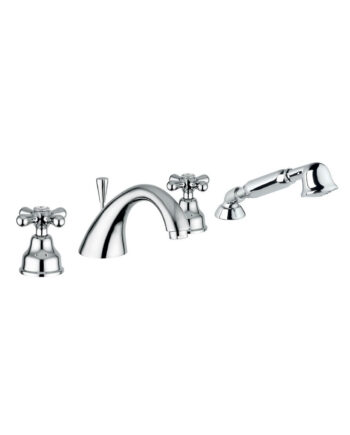 Wannenrandarmatur Emmevi Decò Classic 12120, 4-Loch