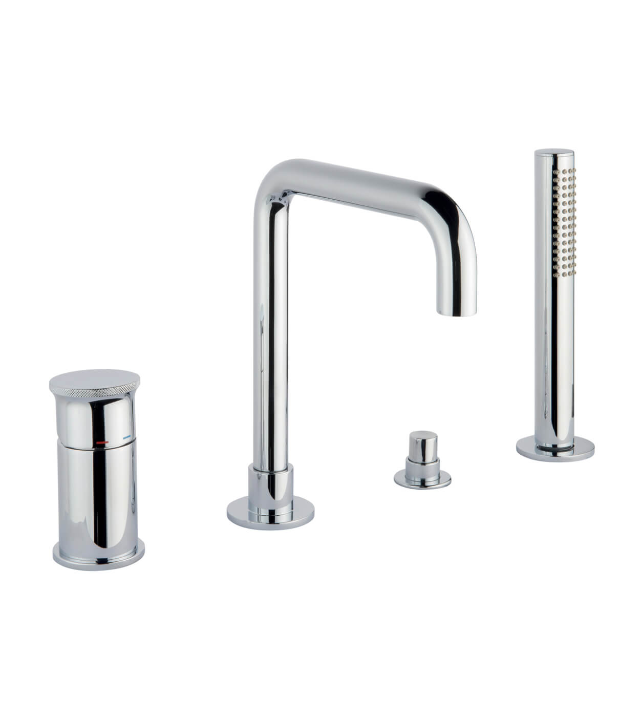 Wannenrandarmatur Emmevi Filobrass 85120, 4-Loch – 4