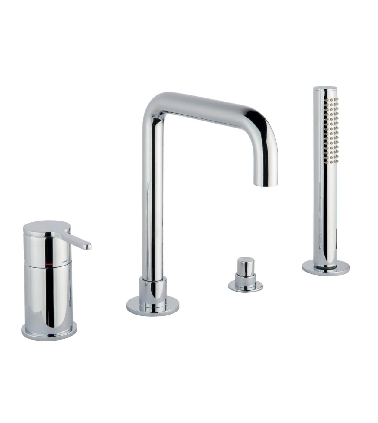 Wannenrandarmatur Emmevi Filobrass 85120, 4-Loch