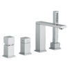 Wannenrandarmatur Emmevi Gea 26120, 4-Loch, Chrom, Hebel ohne Stiel Wannenrandarmatur Emmevi Gea 26120, 4-Loch