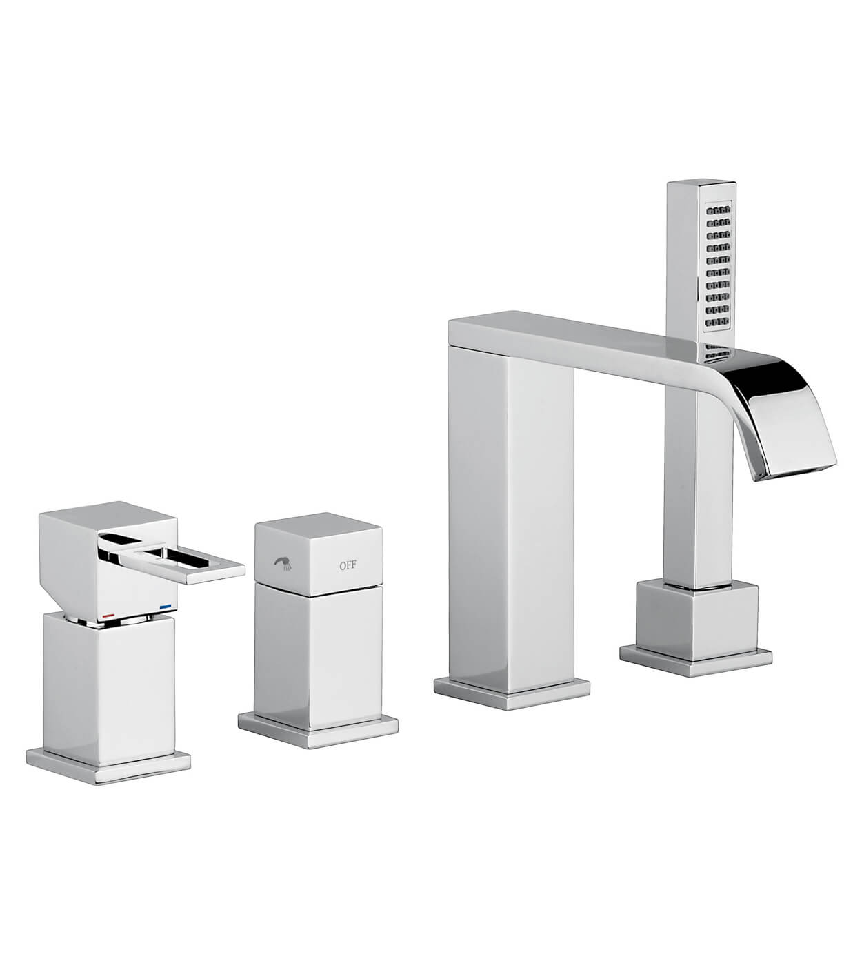 Wannenrandarmatur Emmevi Siris 47120, 4-Loch – 3
