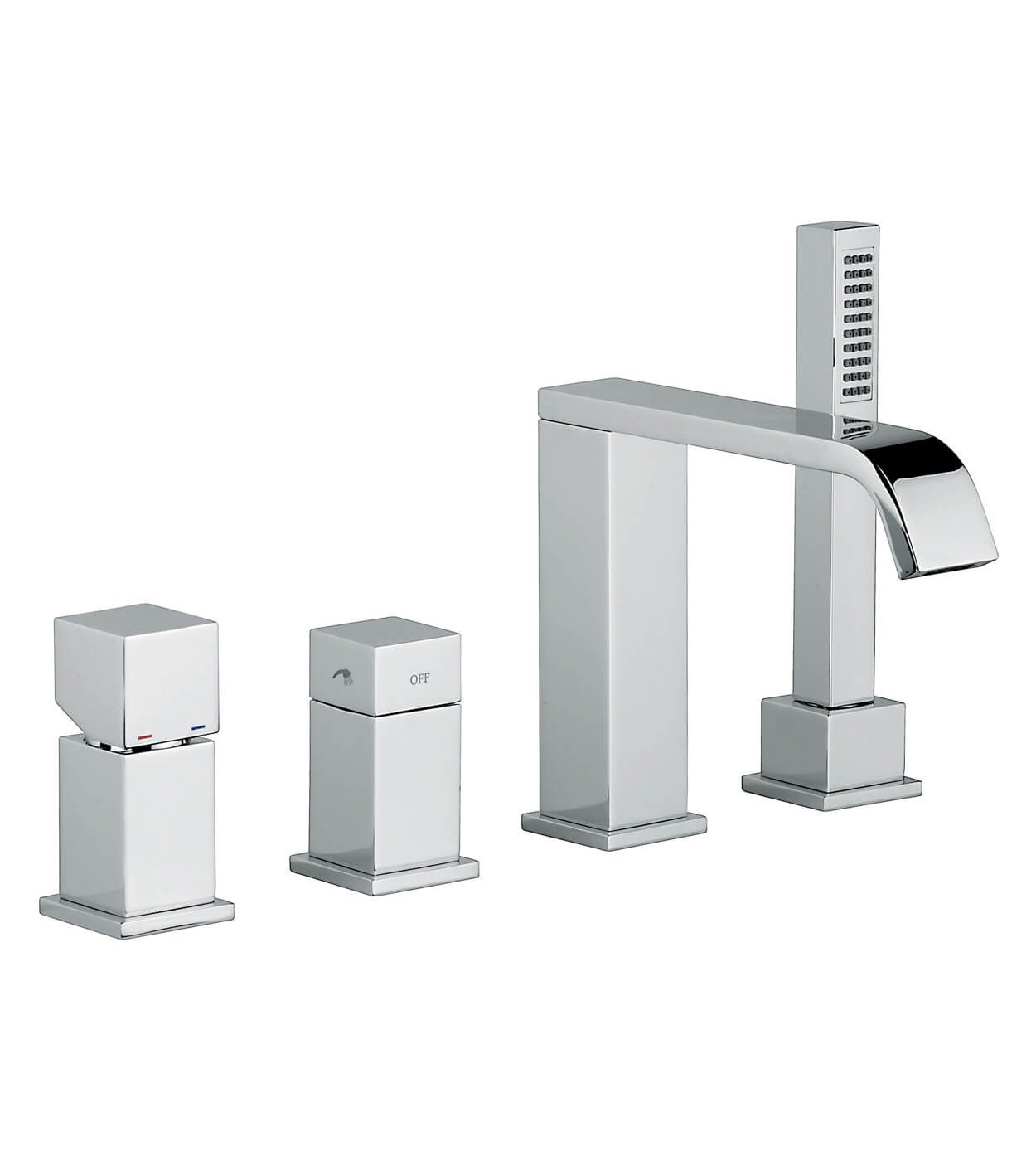 Wannenrandarmatur Emmevi Siris 47120, 4-Loch