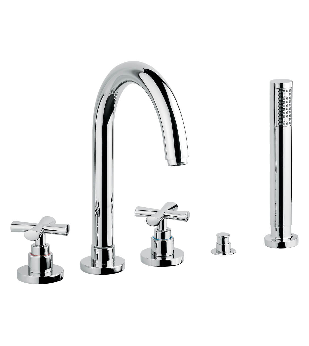 Wannenrandarmatur Emmevi Spirit New 31121, 4-Loch