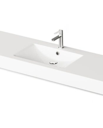 Waschtisch PAA LONG STEP 150, Becken mittig