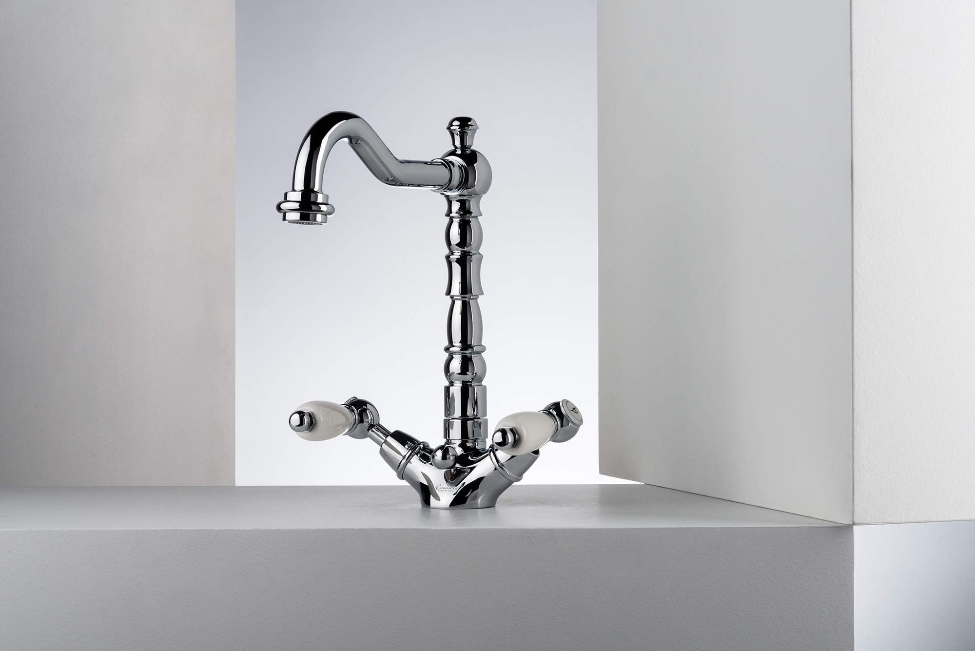 Waschtischarmatur Emmevi Decò Ceramic 121613 mit Ablaufgarnitur – 2
