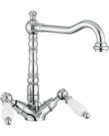 Waschtischarmatur Emmevi Decò Ceramic 121613 mit Ablaufgarnitur