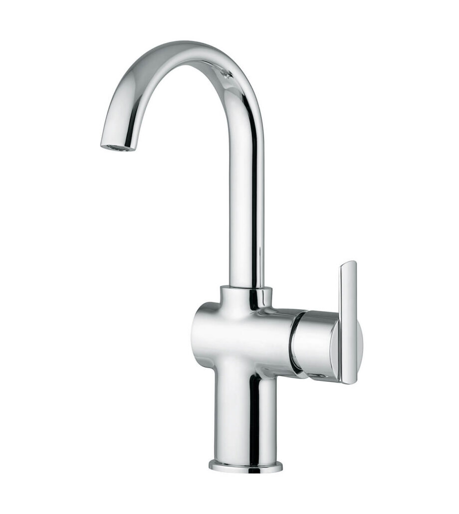 Waschtischarmatur Emmevi Elly 41073 mit Click-Clack-Ablauf, Chrom Waschtischarmatur Emmevi Elly 41073 mit Click-Clack-Ablauf