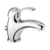 Waschtischarmatur Emmevi Melody 11003 mit Ablaufgarnitur, Chrom Waschtischarmatur Emmevi Melody 11003 mit Ablaufgarnitur