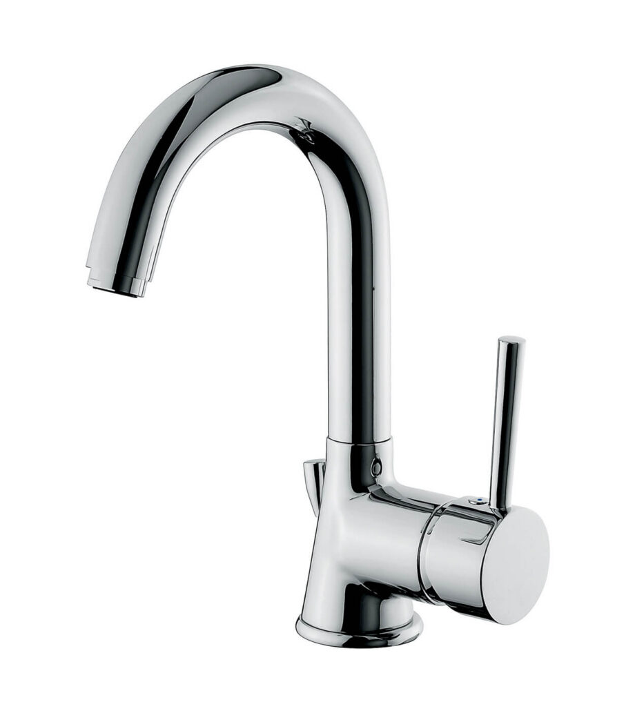 Waschtischarmatur Emmevi Piper 45073 mit Ablaufgarnitur, Chrom Waschtischarmatur Emmevi Piper 45073 mit Ablaufgarnitur