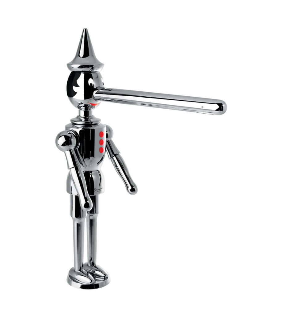 Zweigriff-Küchenarmatur Emmevi Pinocchio 1887, Chrom Zweigriff-Küchenarmatur Emmevi Pinocchio 1887 – 4
